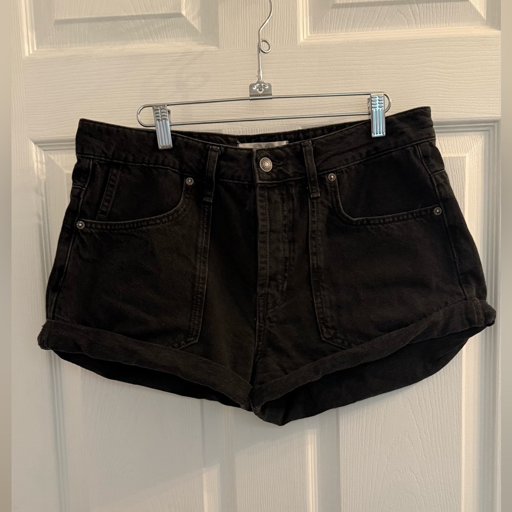 We The Free Black Jean Shorts